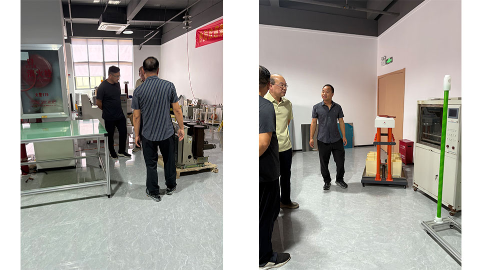 熱烈歡迎區(qū)稅務所領導蒞臨武漢凱迪正大 實地核查外貿(mào)出口退稅備案工作